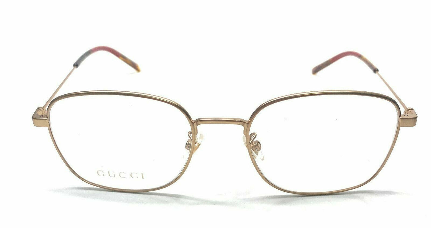 GUCCI GG0685OA 003 Gold Square Rectangle Men's