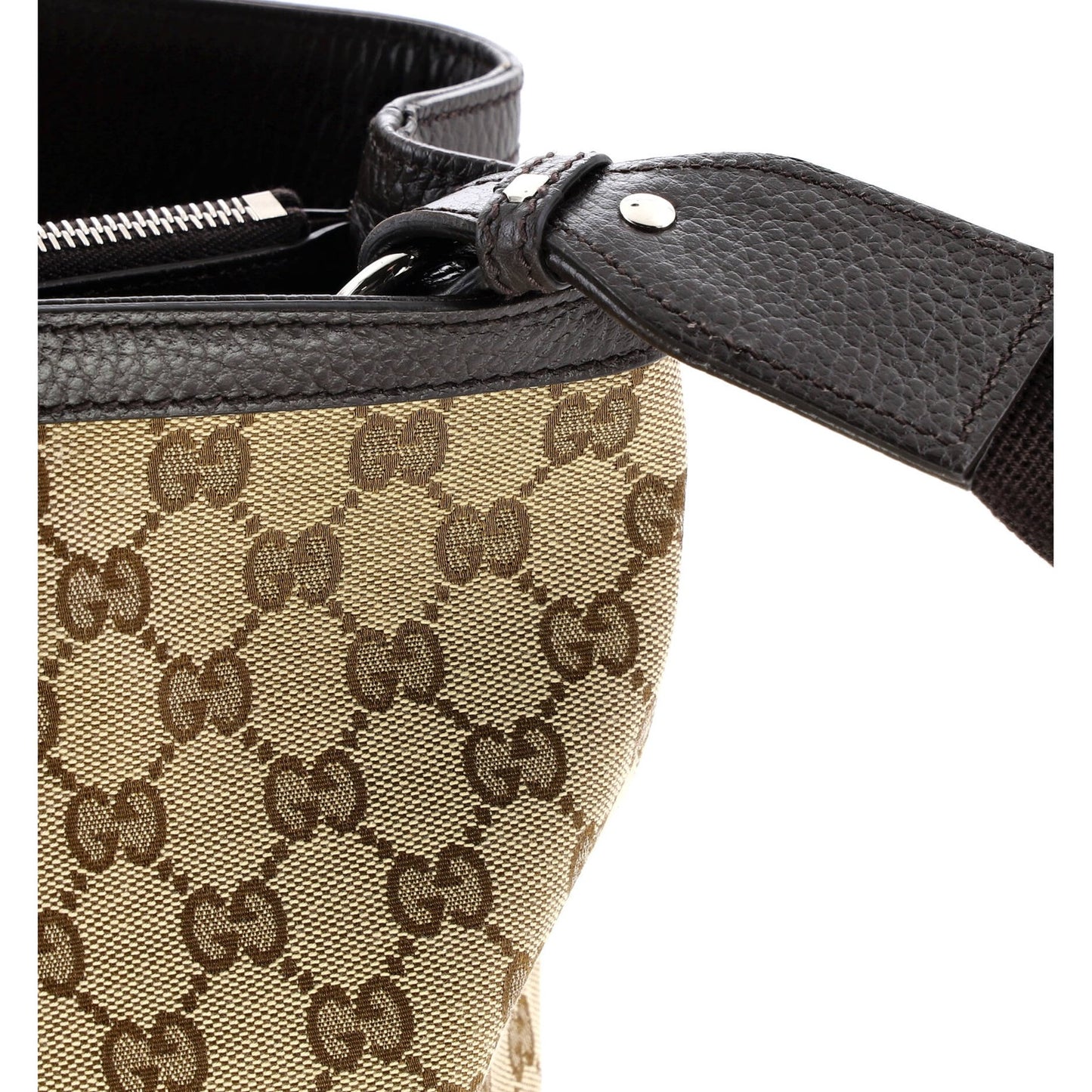 Gucci Joy Convertible Tote Gg Canvas Large