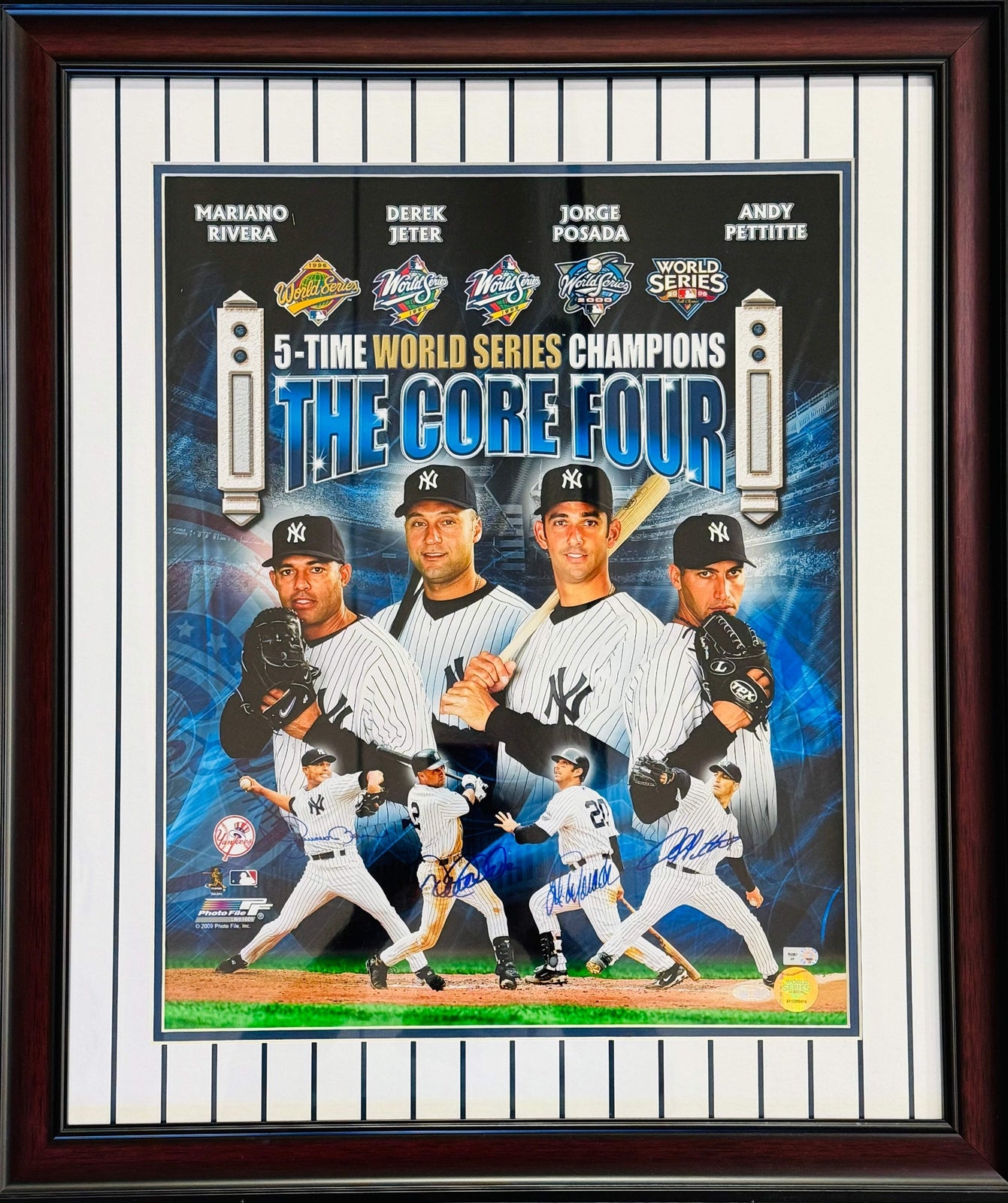 The Core Four Jeter Rivera Posada & Pettitte