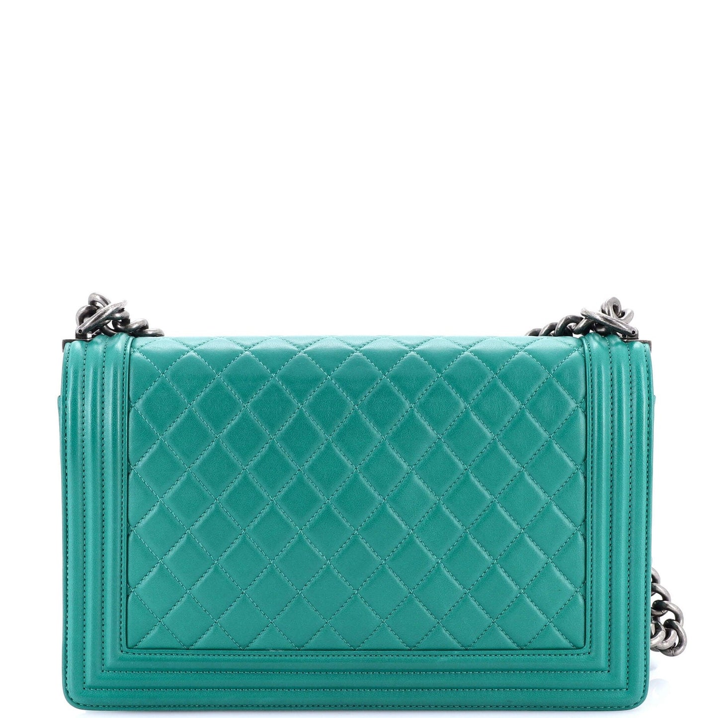 Chanel Boy Flap Bag Quilted Calfskin New Medium