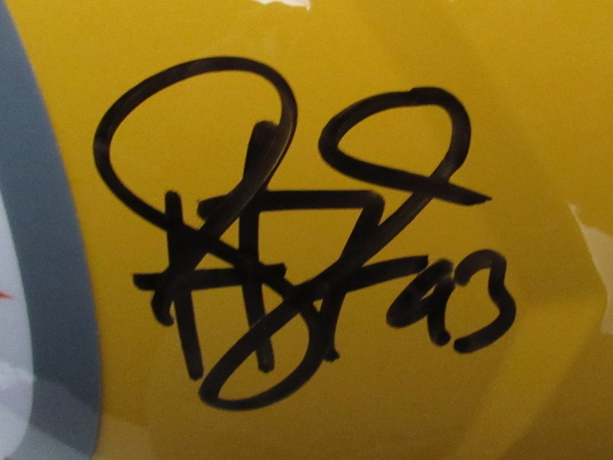 Troy Polamalu Hof Signed Full Size Replica T/B