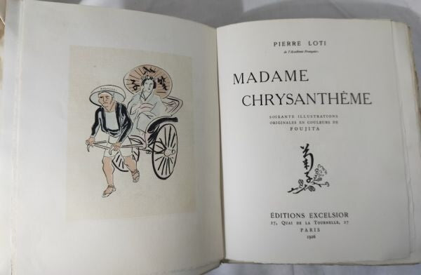 Madame Chrysantheme Pierre Loti/Foujita 1926 1St