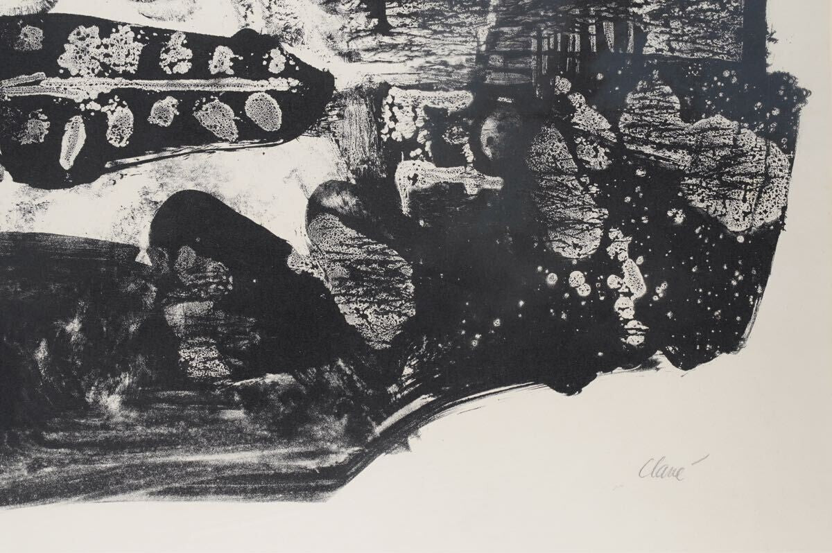 Antoni Clave Signed Original Lithograph 1962