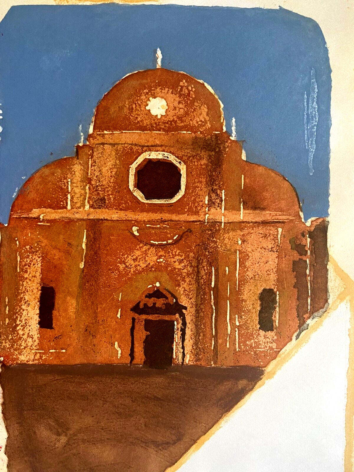 Joe Tilson "Pc From Venice" Etching Hand Signed