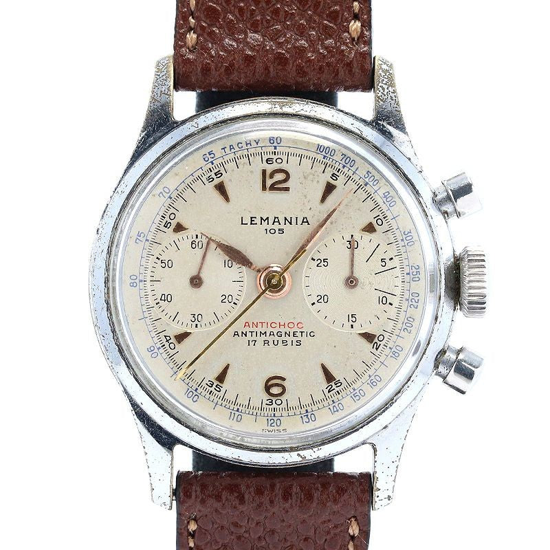Lemania 105 Bi-Compax Chronograph 254