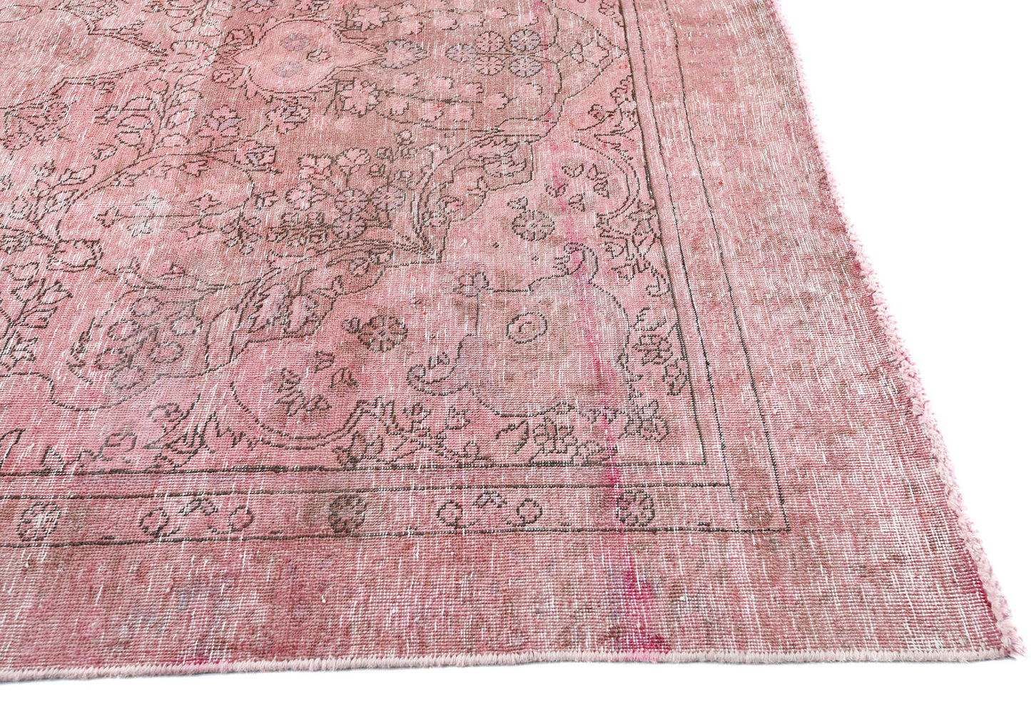 5'7X9'2 Ft Antique Distressed Vintage Oriental