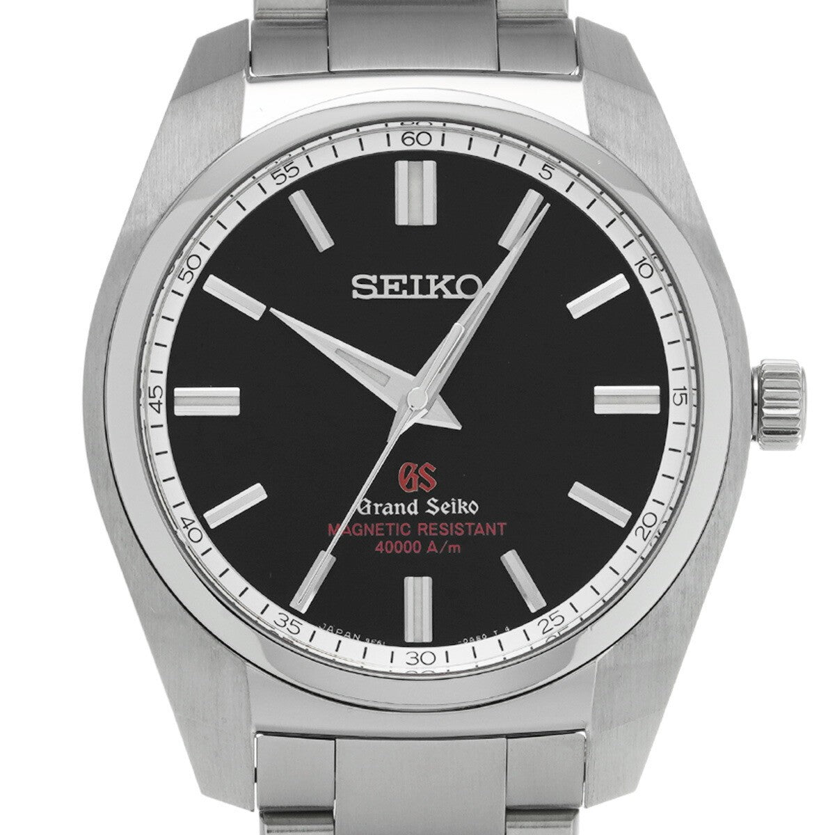 Grand Seiko 9F Quartz Sbgx293 Black Men'S Used Watch #4108