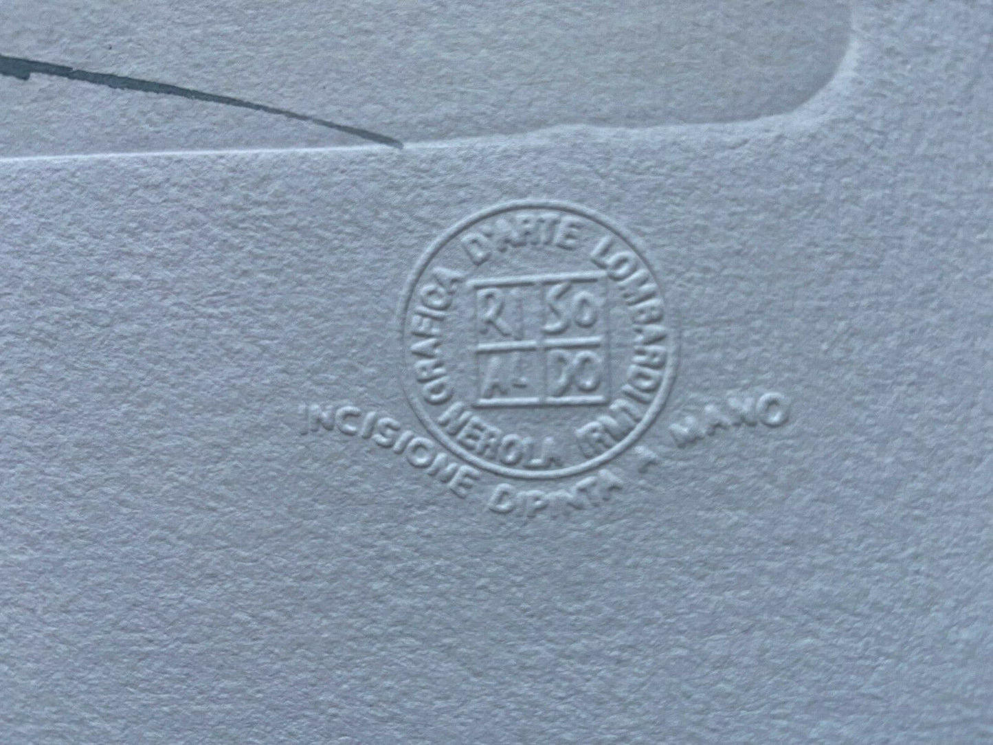 Aldo Riso "Gallipoli" 60X80 Unique Watercolor Authenticated