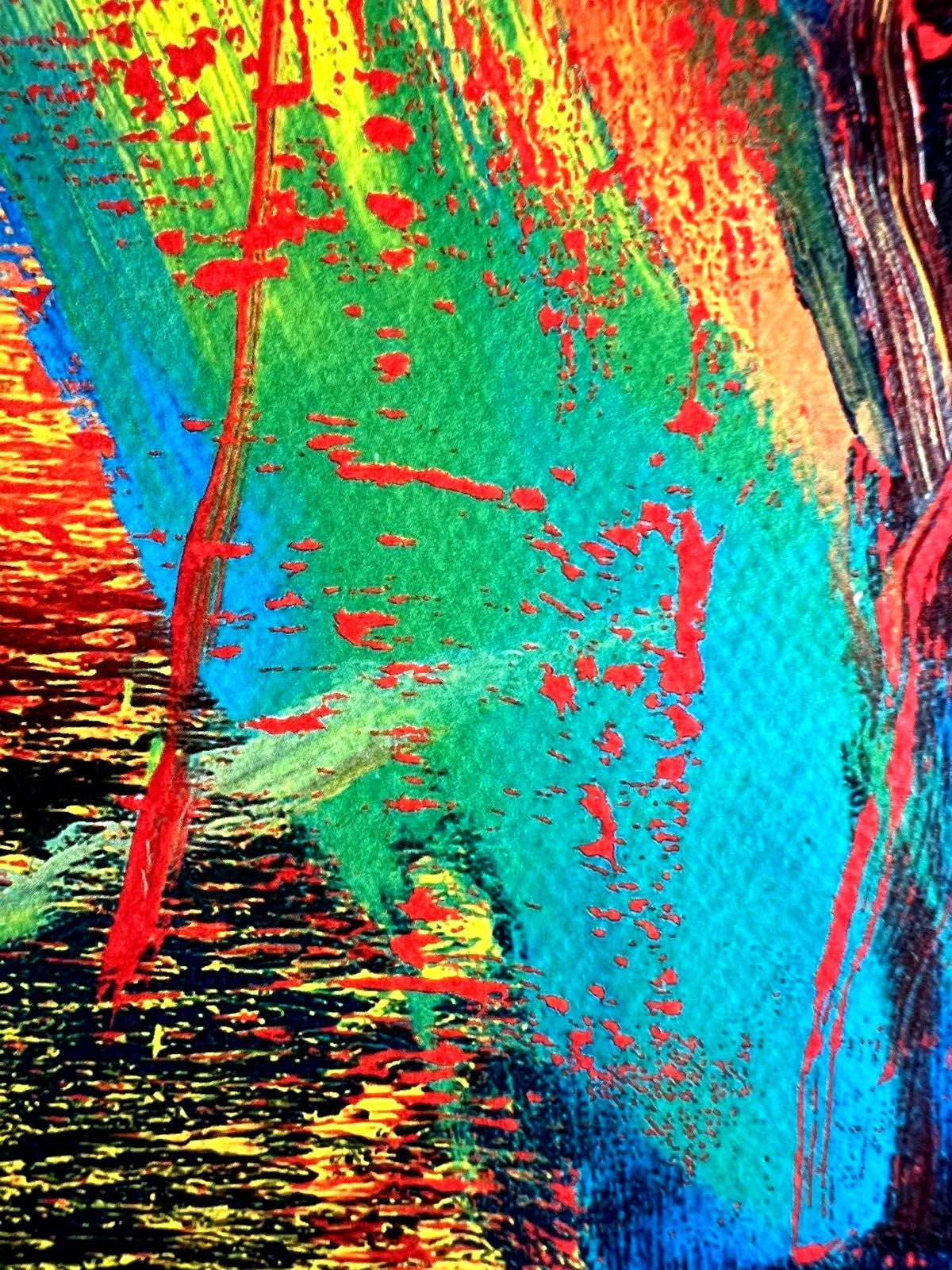 Gerhard Richter Lithograph Coa Signed Numbered By