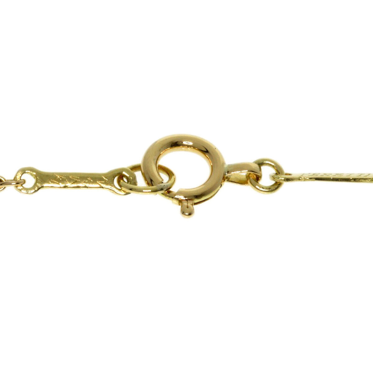 Tiffany&Co. Necklace By The Yard Diamond K18