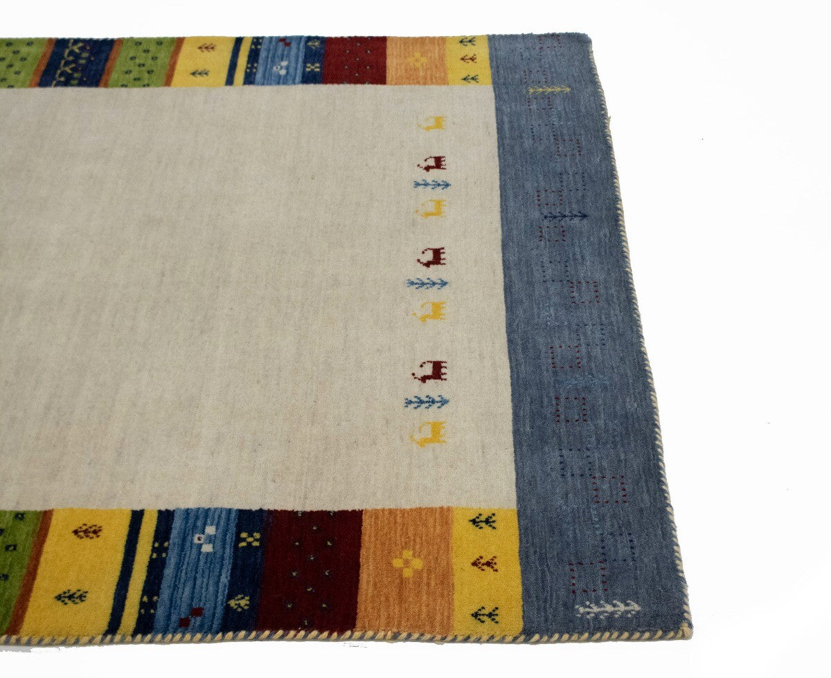Handmade Tribal Modern Gabbeh Oriental Rug
