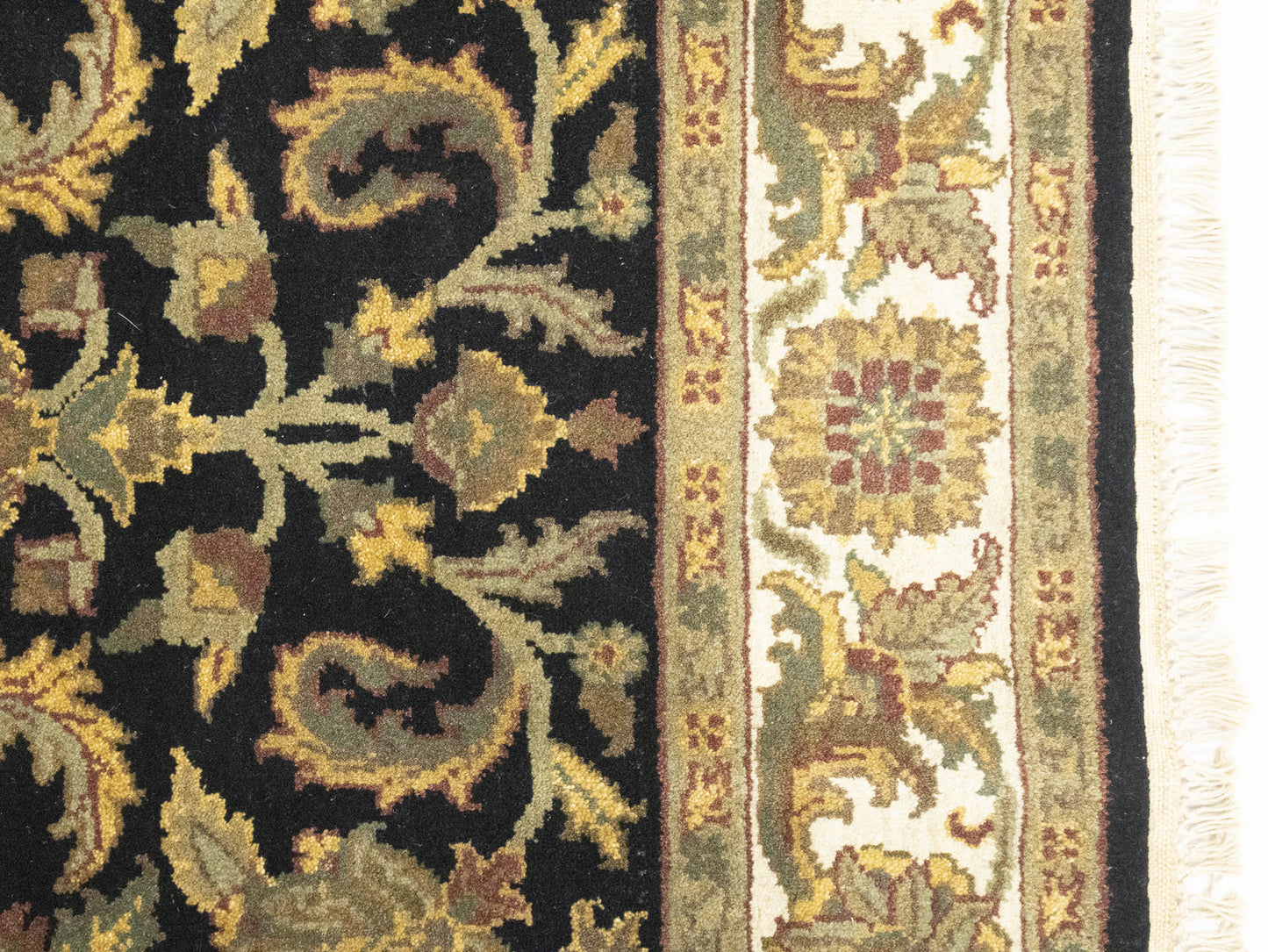4X6 Ft Handmade Agra Jaipur Oriental Rug Floral