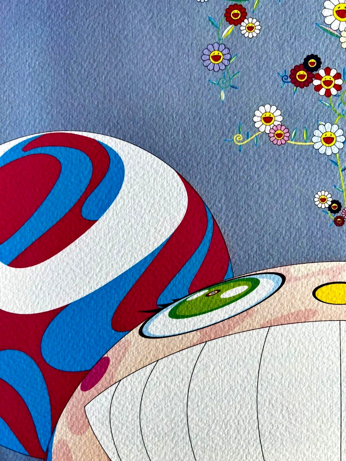 Takashi Murakami Lithograph Mori Art Coa Numbered Limited 200 Ex