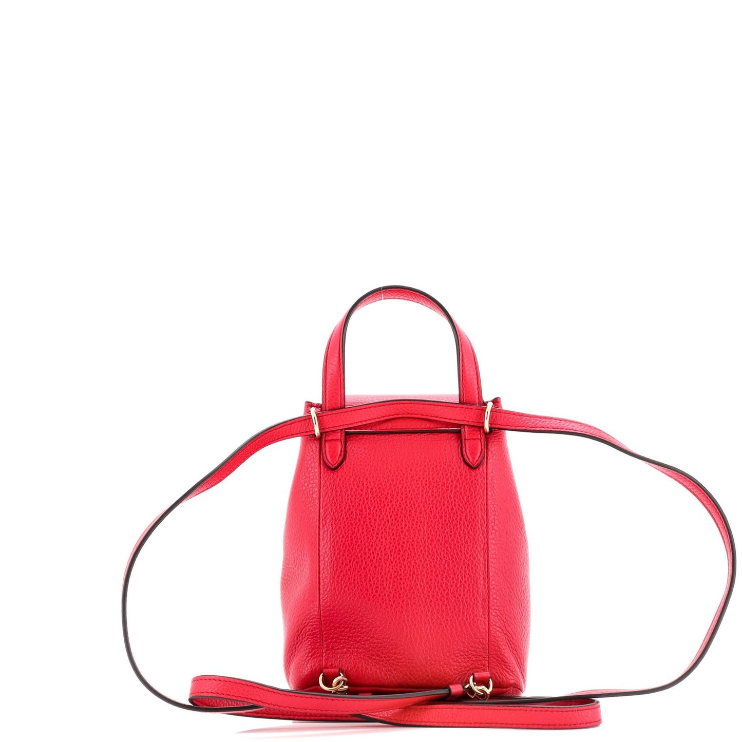 Salvatore Ferragamo Gancini Backpack Leather Mini