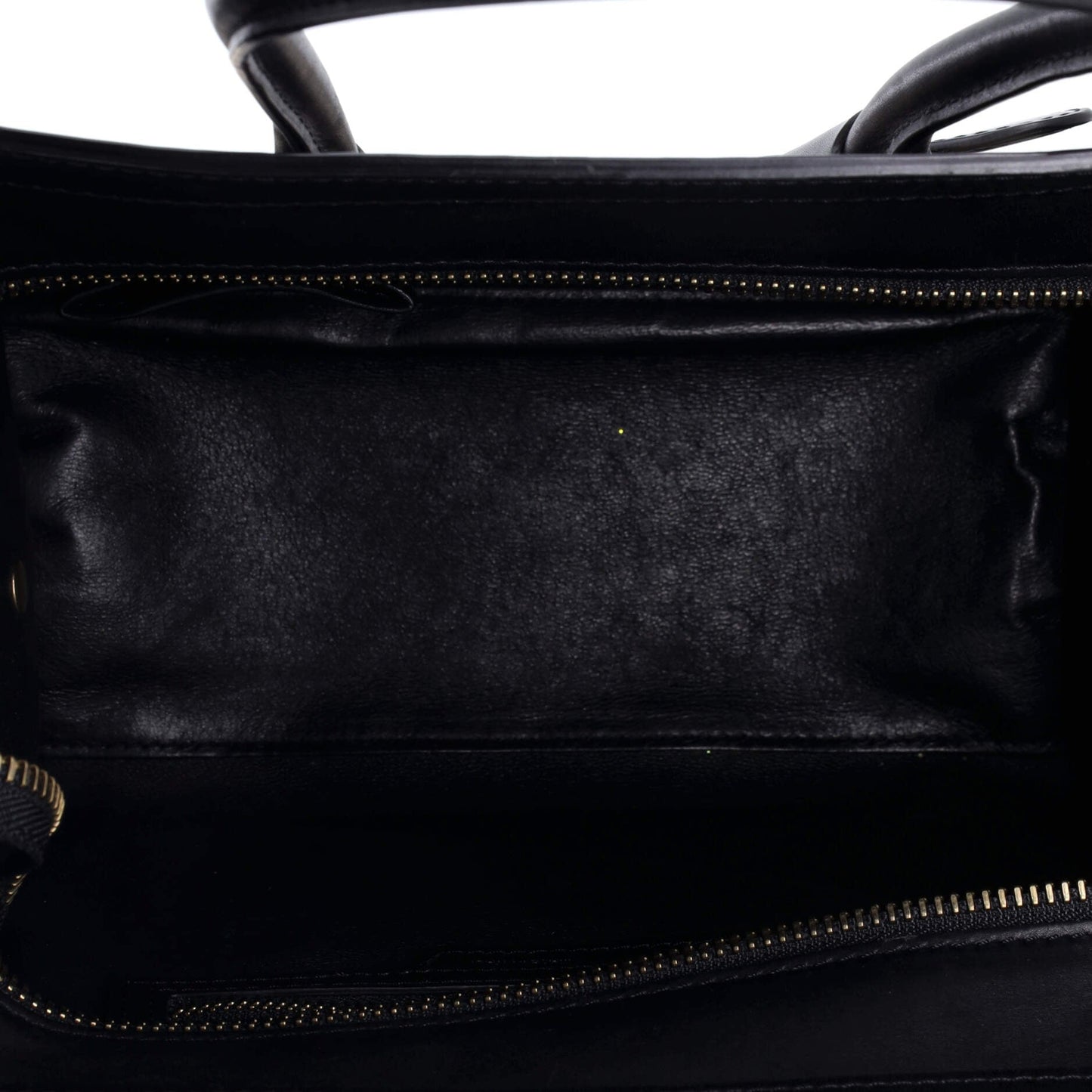 Celine Tricolor Luggage Bag Leather Micro