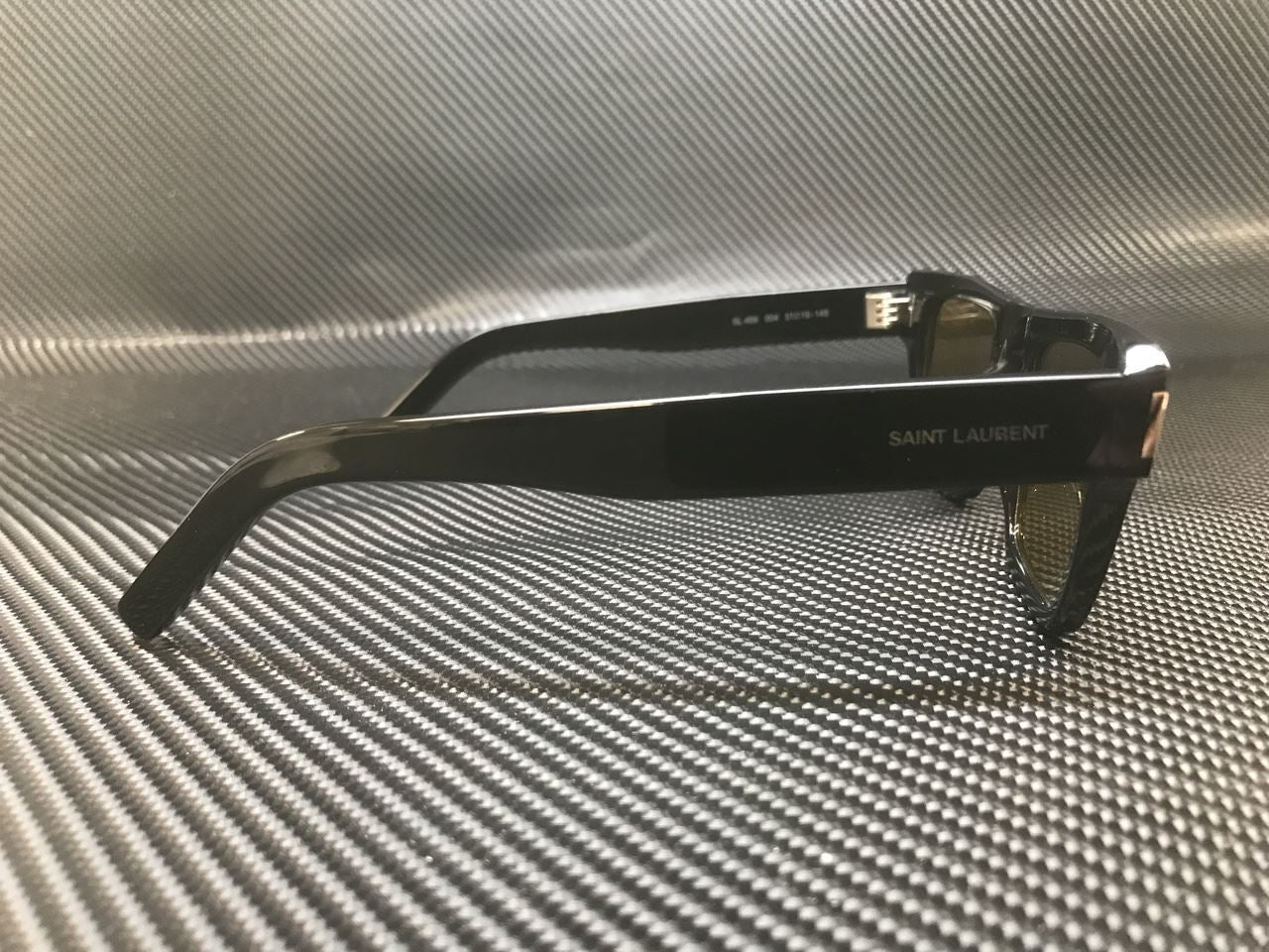 Saint Laurent Sl 469 004 Black Square 51 Mm Men'S