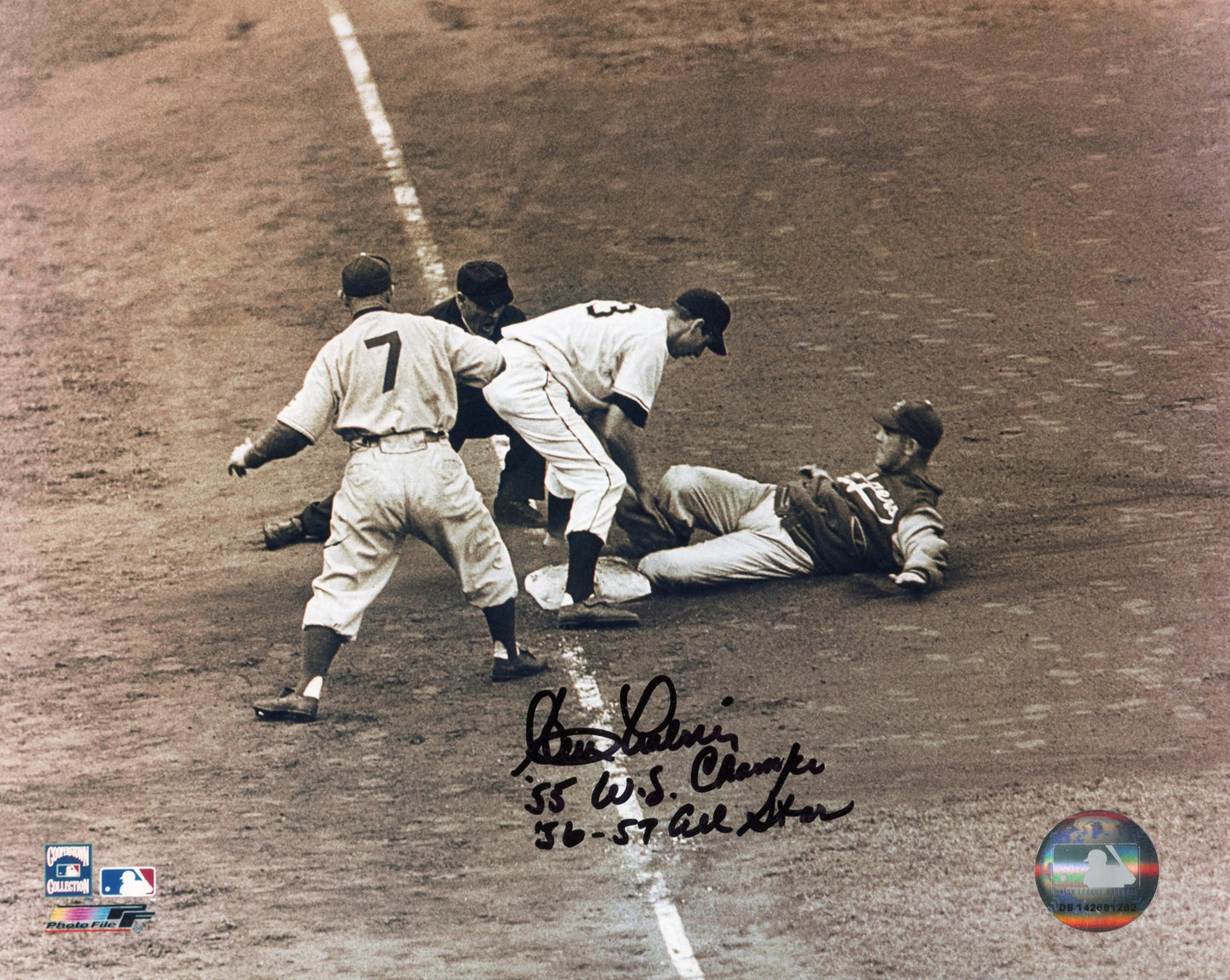 Clem Labine Autographed 8X10 Photo