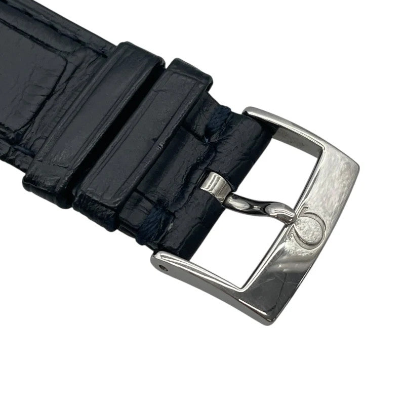 Omega De Ville Prestige Orbis 424.13.40.20.03.003 Blue Ssleather Strap