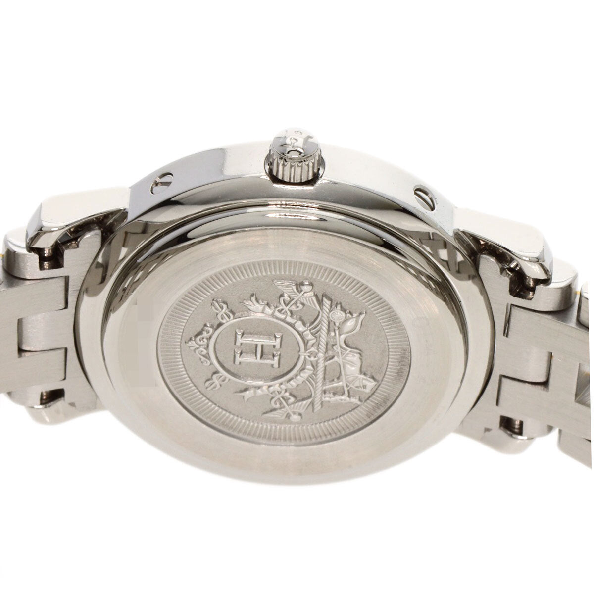 Hermes Clipper Watches Cl4.220 Stainless Steel/Ssxgp Ladies