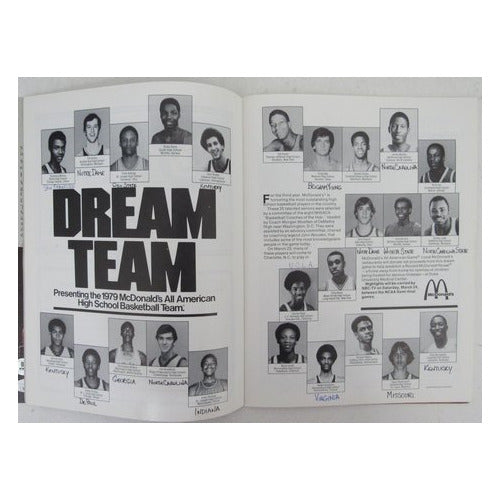 Larry Bird/Magic Johnson Dual-Signed/Auto 1979