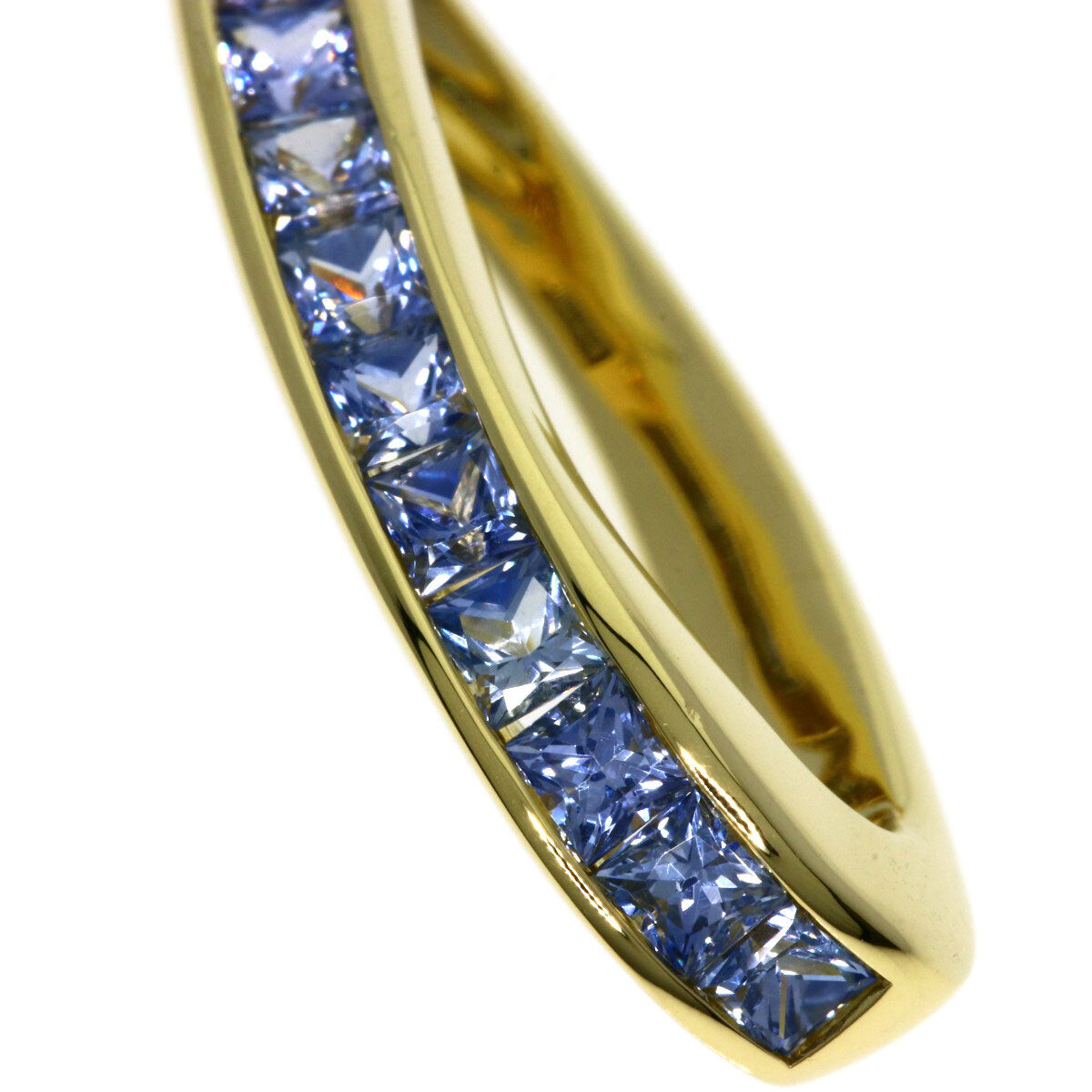 Jeunet Pendant Top Sapphire K18 Yellow Gold