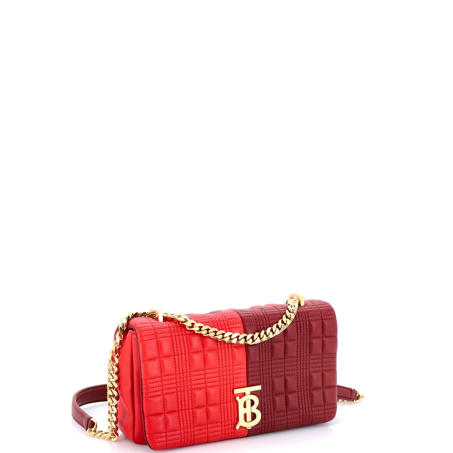 Burberry Lola Shoulder Bag Quilted Lambskin Small