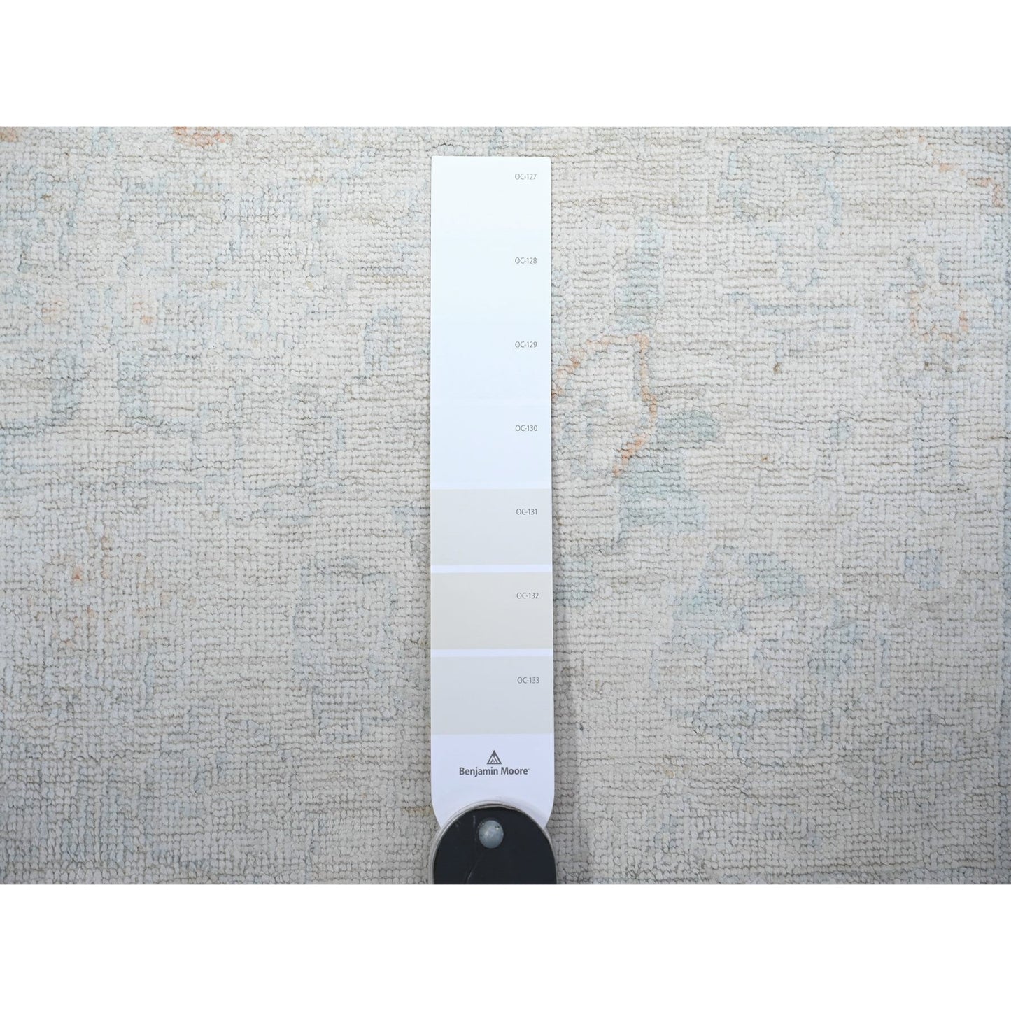 3'10"X5'8" Lexicon Ivory Soft Organic Wool Hand Knotted Peshawar Rug