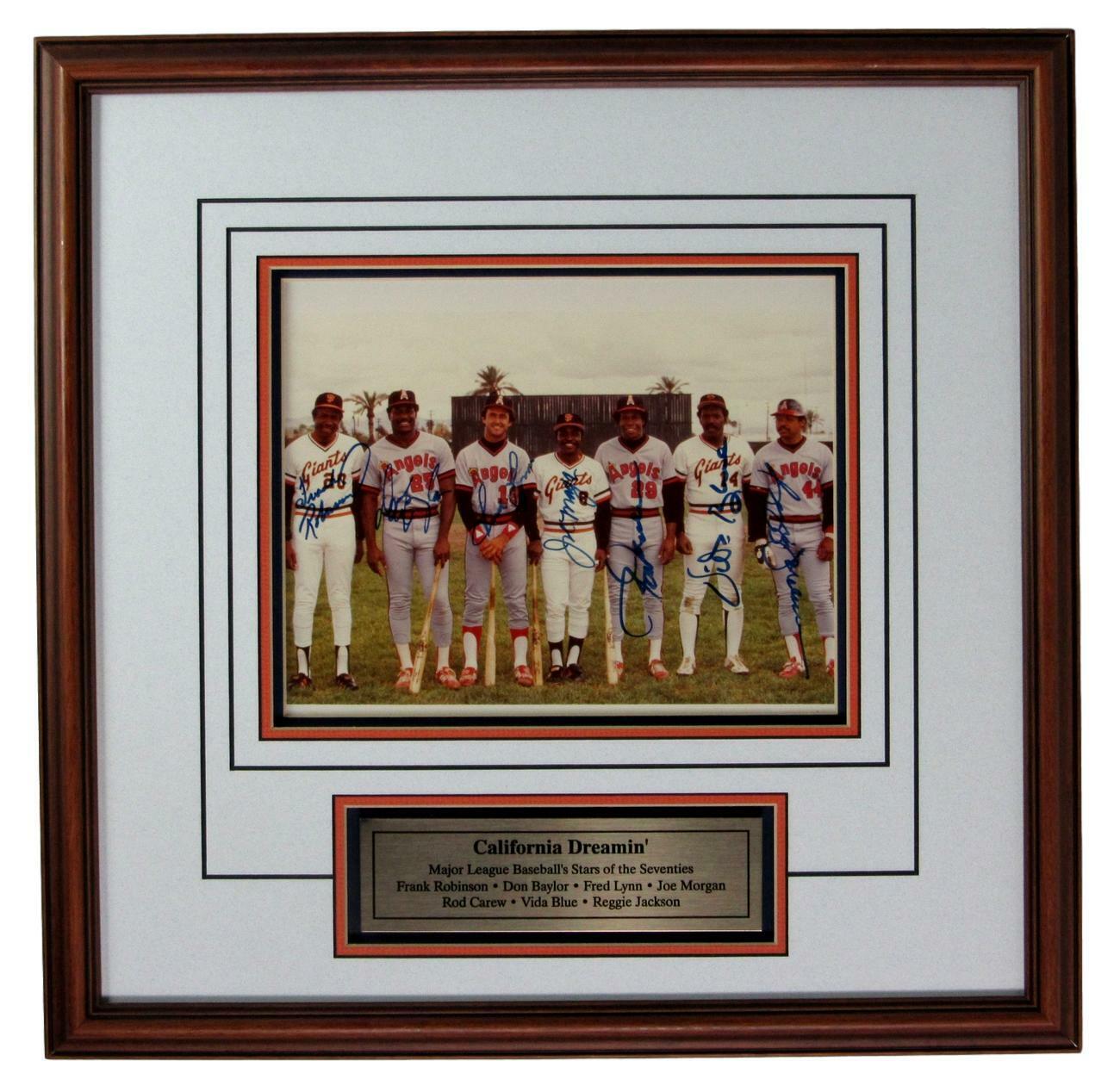 California Dreamin' Mlb Mvps Multi-Signed Framed