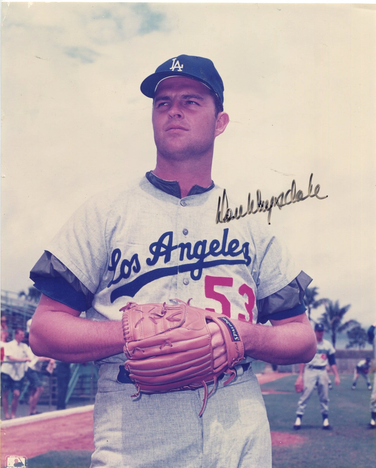 Don Drysdale Autographed 8X10 Photo