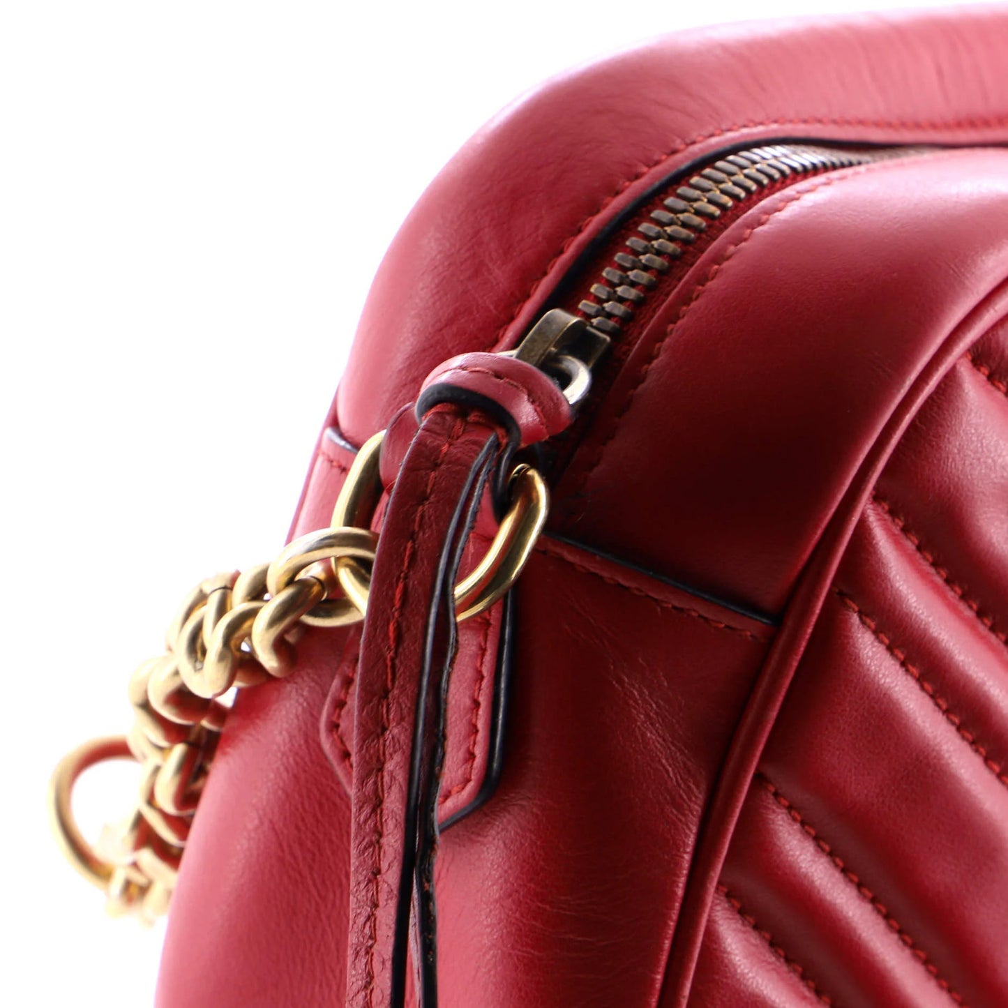 Gucci Gg Marmont Shoulder Bag Matelasse Leather Small