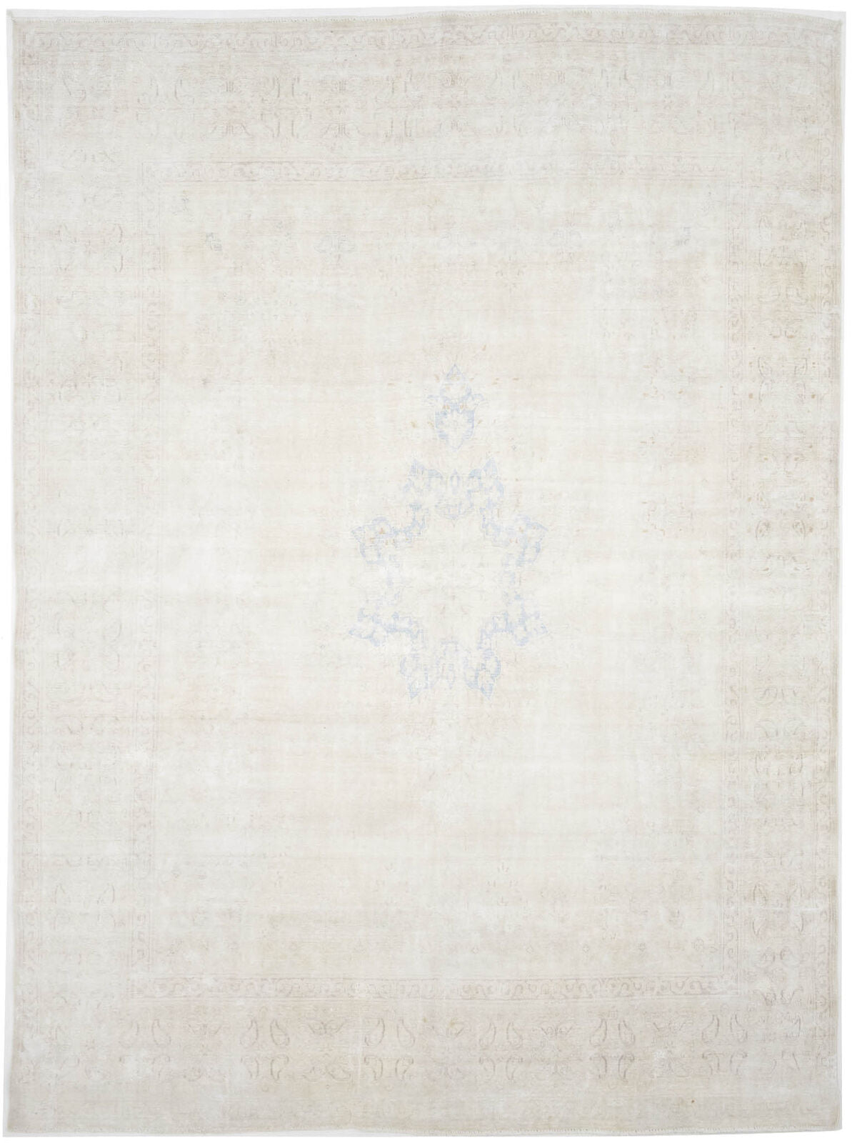 10X13 ft Distressed Vintage Oriental Rug Carpet