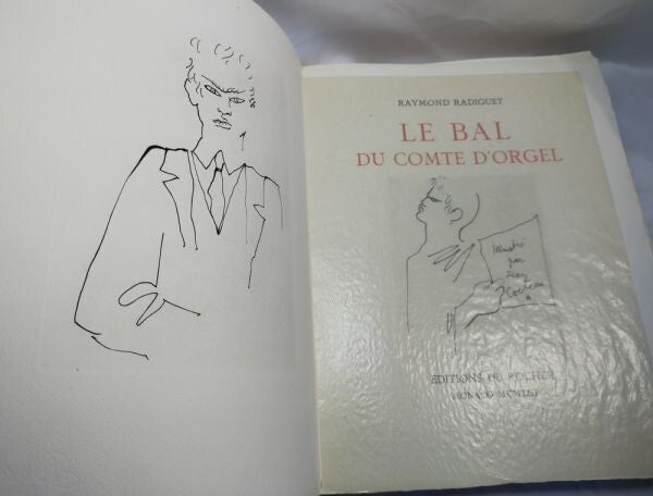1953 1St Edition Le Bal Du Comte D'Orgel Radiguet/Cocteau Limited 250 Etching
