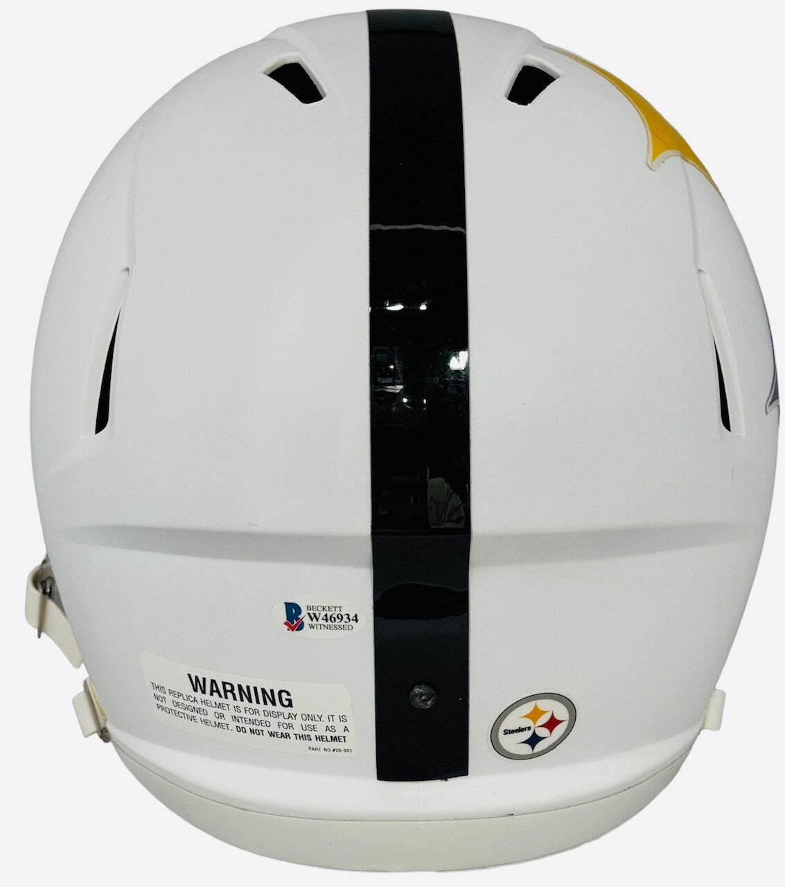 Minkah Fitzpatrick Autographed Steelers Lunar Speed Replica Full Size Helmet (Be