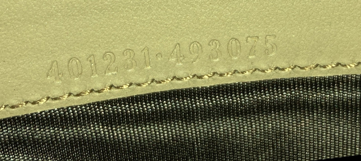 Gucci Dionysus Chain Wallet Gg Coated Canvas Small