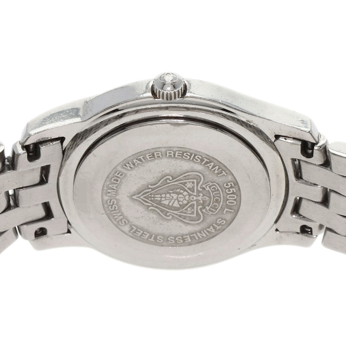 Gucci Round Face Watches 5500L Stainless Steel/Stainless Steel Ladies