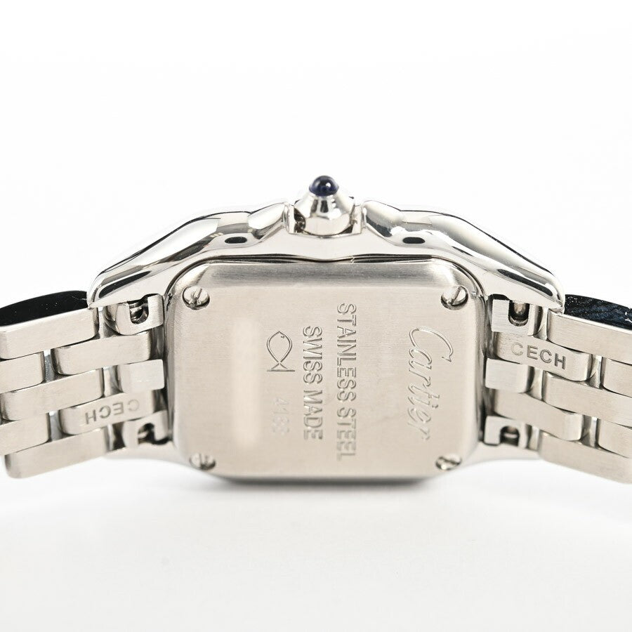 Cartier Panthre De Cartier Mini Wspn0019 Silver Ladies Used Watch #52320