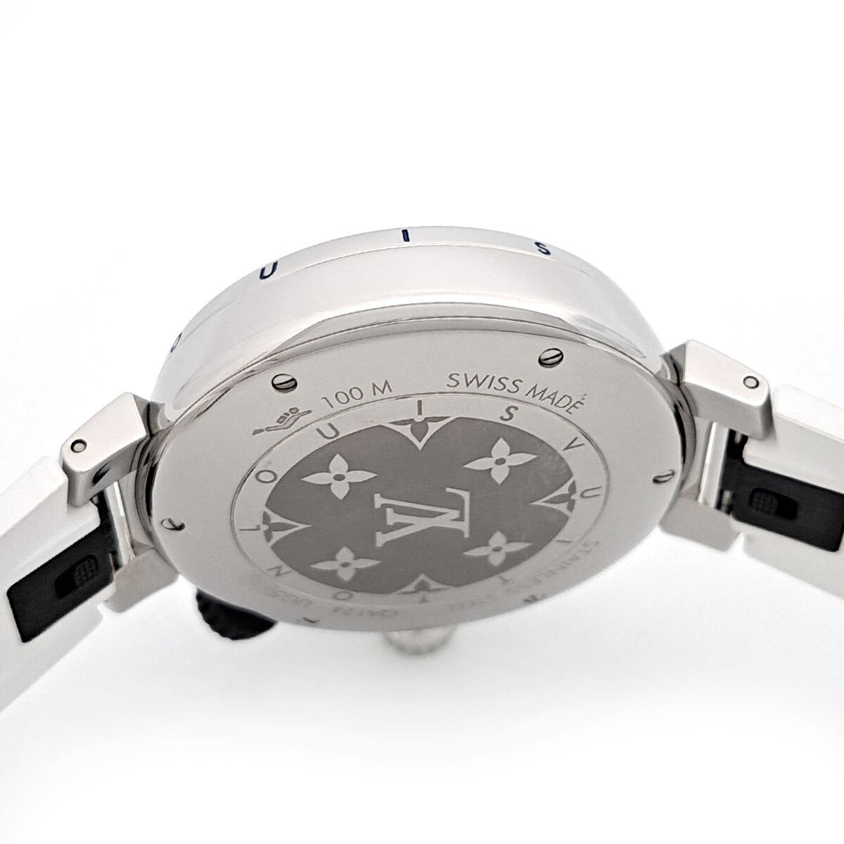 Louis Vuitton Tambour Street Diver Pacific White Qa124Z