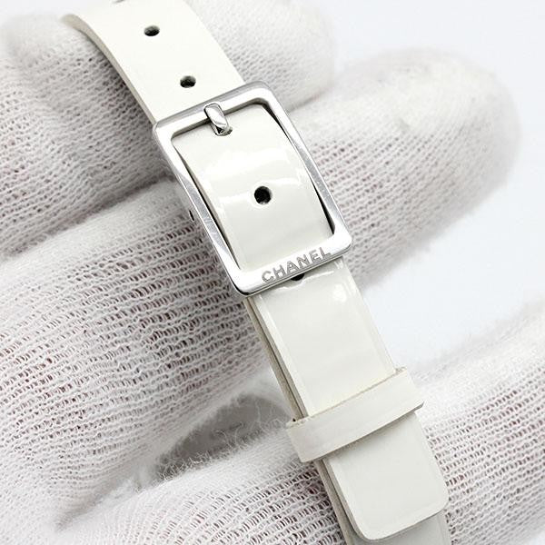 Chanel J12 Xs Diamond / H4664 White Ceramic Enamel Leather Quartz