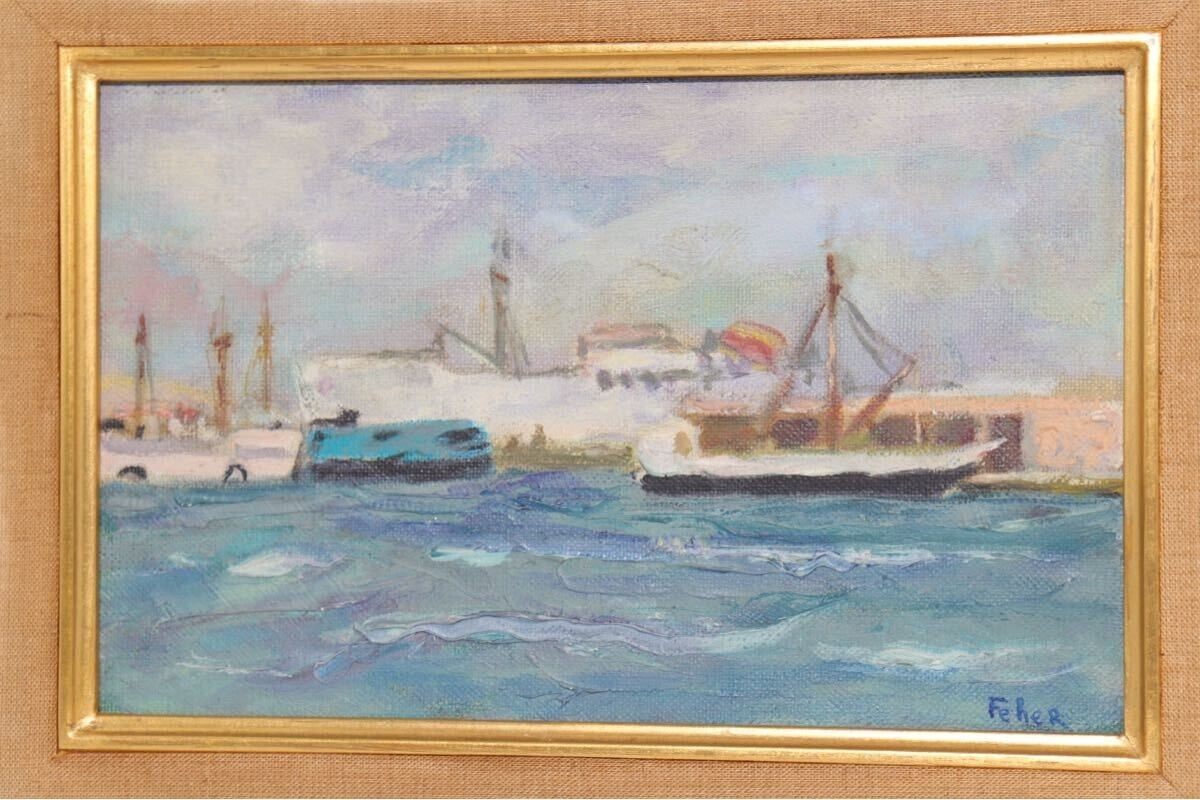 Georges Feher Miskolc (Hungary) Original Painting