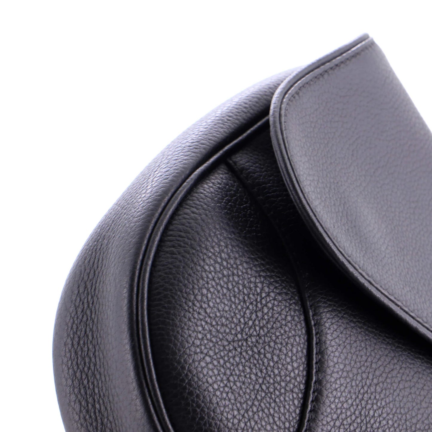 Christian Dior Saddle Crossbody Bag Leather Mini