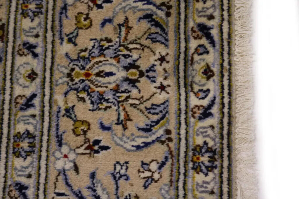 Handmade Vintage Oriental Area Rug Classic Floral
