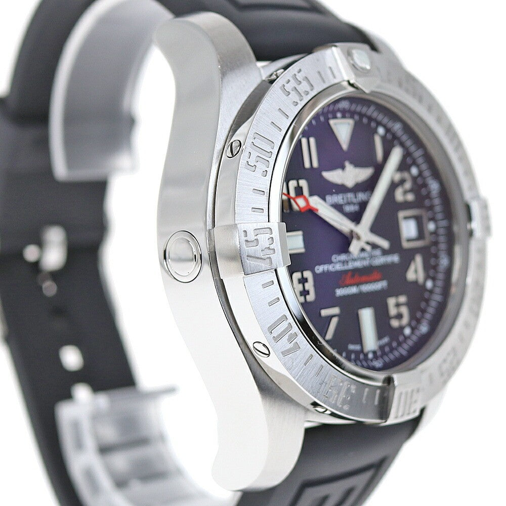 Breitling Avenger 2 Seawolf A17331 Black Men'S Used Watch #51126