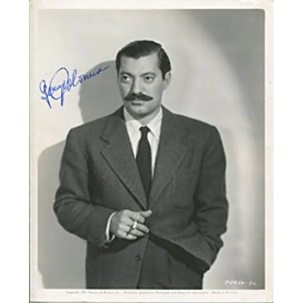 Jerry Colonna Autographed/Signed 8X10 Photo