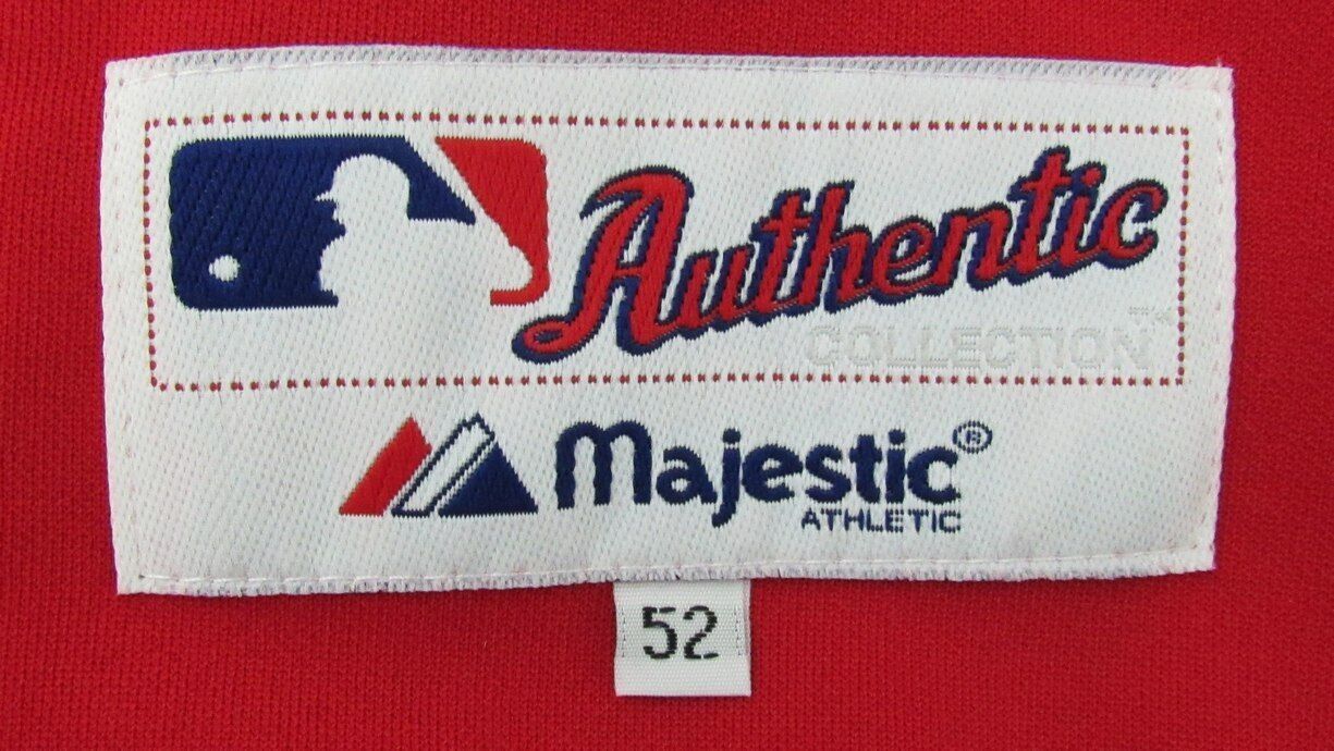 David Ortiz Hof Autographed Majestic Red 2007 Ws