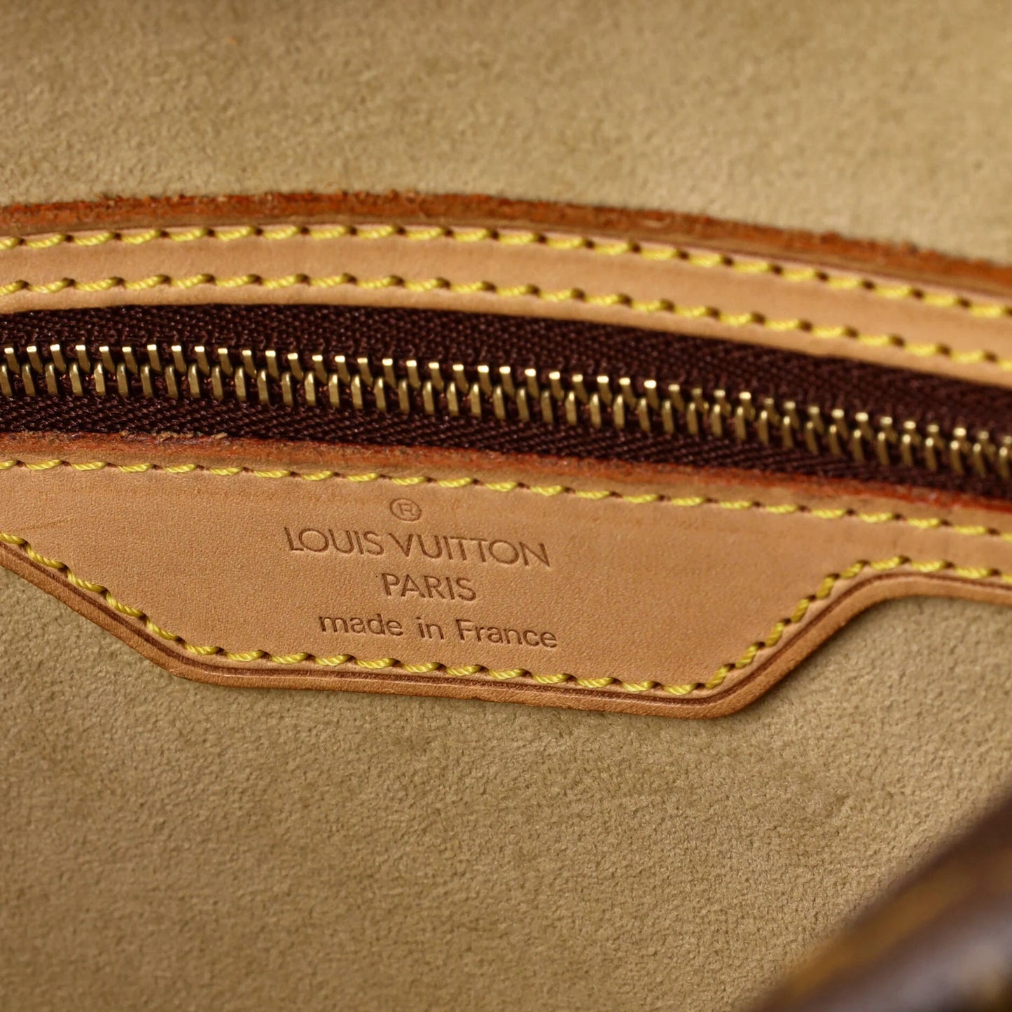 Louis Vuitton Cite Handbag Monogram Canvas Gm