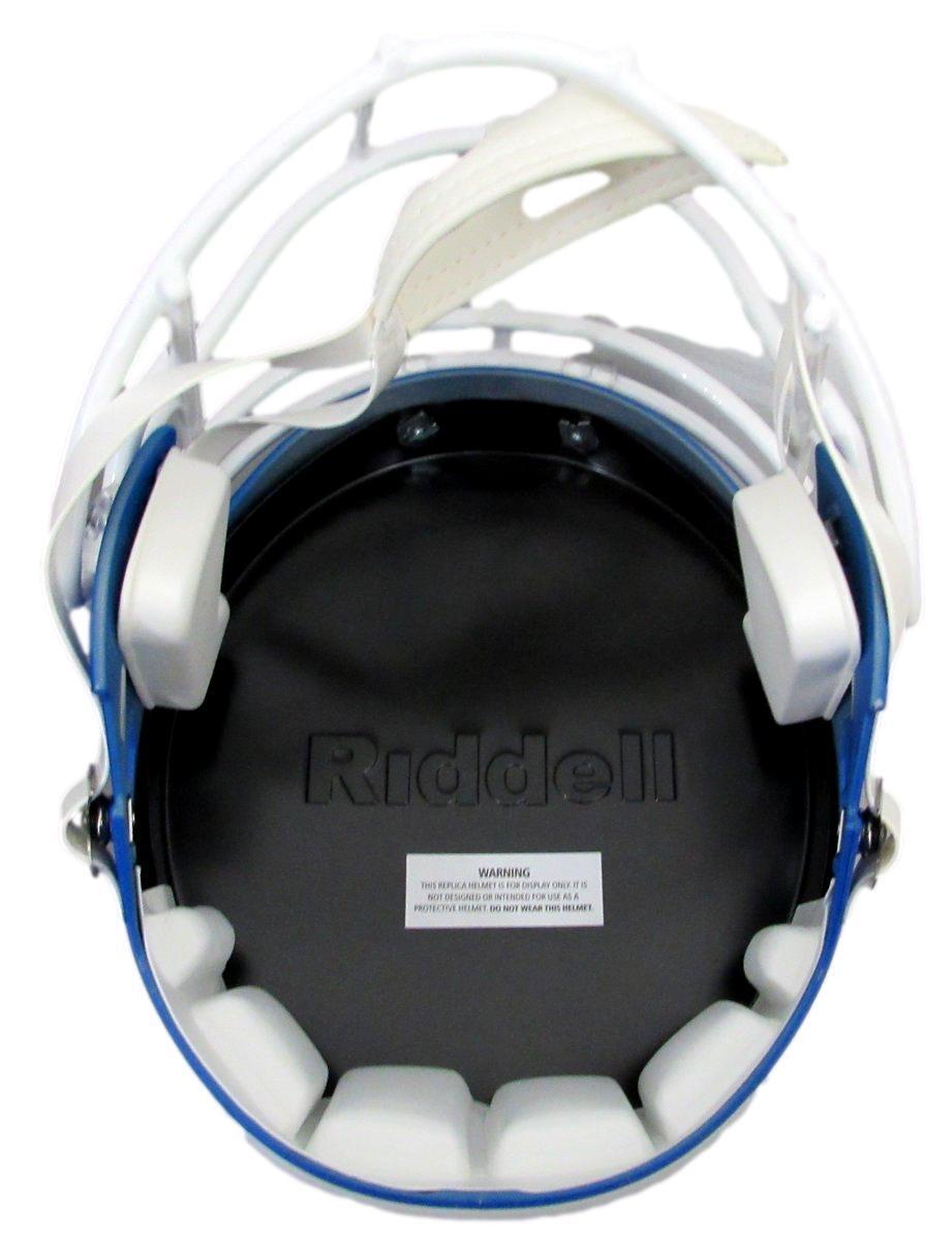 Saquon Barkley Signed Blue Sb Lix Full Size