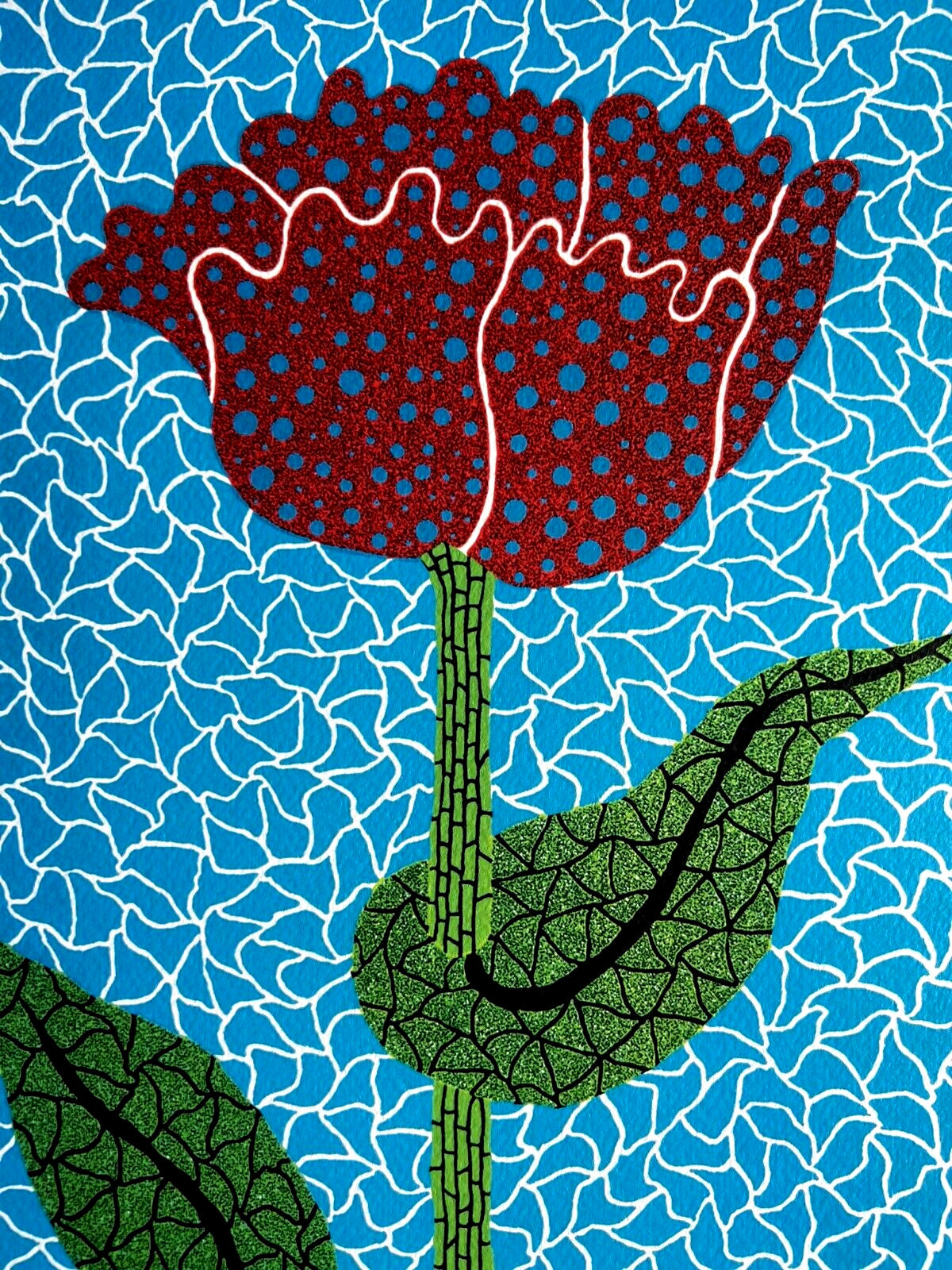 Yayoi Kusama ' Tulip ' Lithograph Mori Museum