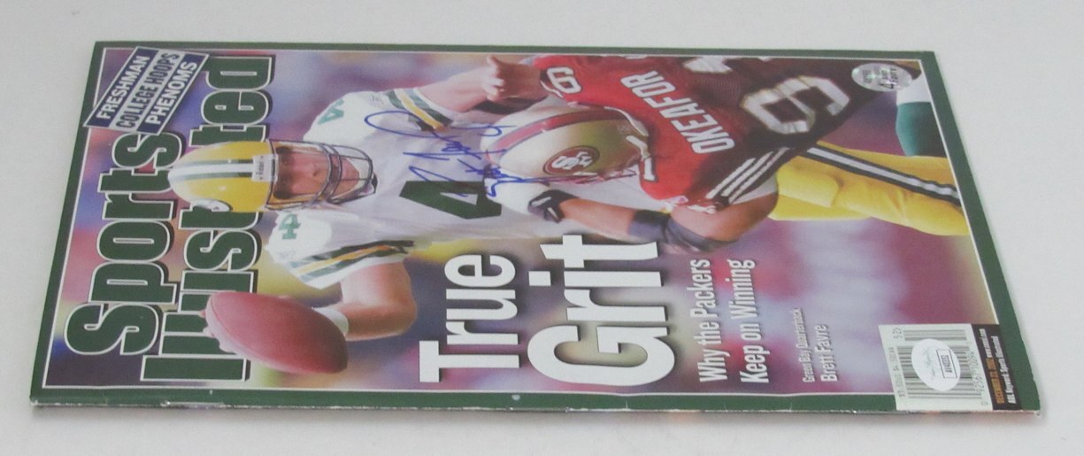 Brett Favre Signed/Auto 2002 Sports Illustrated