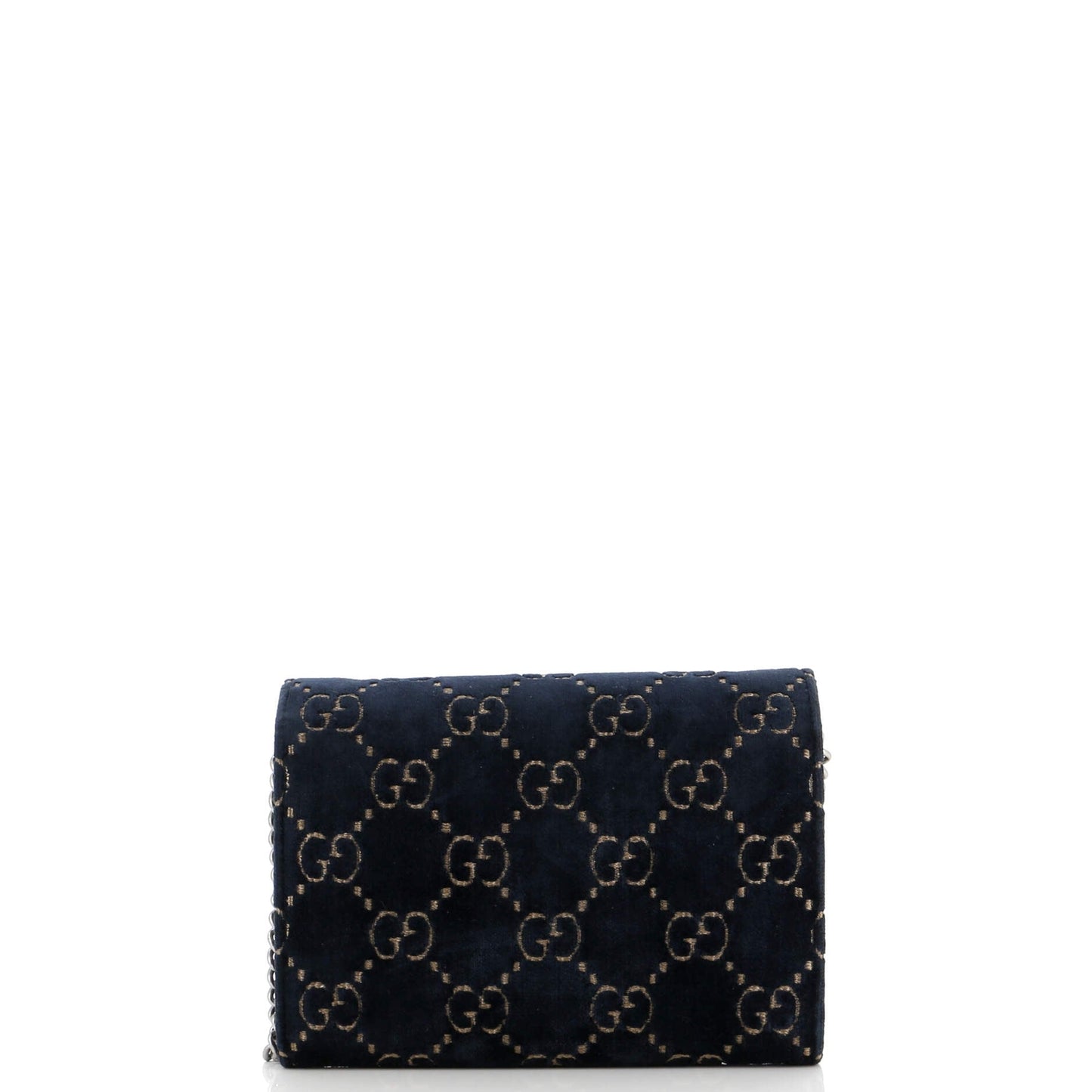 Gucci Dionysus Chain Wallet Gg Velvet Small