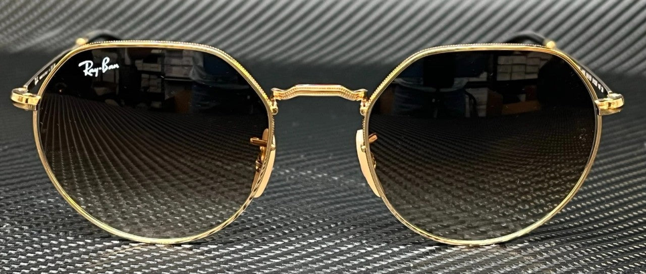 Ray Ban Rb3565 001 51 Gold Round 53 Mm Unisex